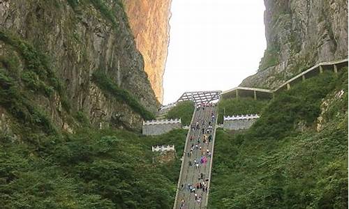 张家界天门山旅游攻略路线图片_张家界天门山旅游最佳路线